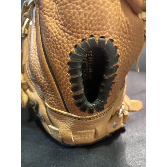 Mizuno GVP 1402 Envy 14" RHT Baseball Softball Glove Brown Leather - Picture 5 of 11